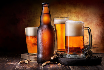 Image showing Light beer composition