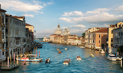 Image showing Boats at Grand Canal