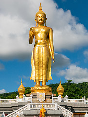 Image showing Golden Buddha in Hat Yai, Thailand