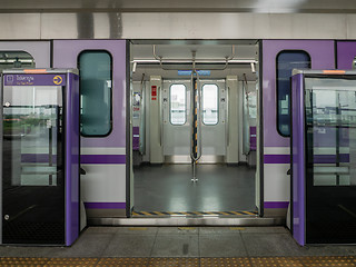 Image showing Railway development in Bangkok, Thailand