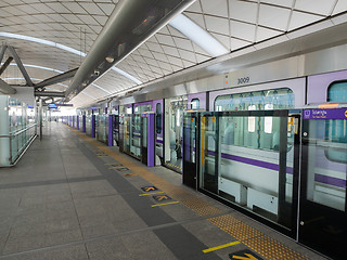 Image showing Railway development in Bangkok, Thailand