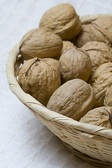 Image showing Walnuts in a basket