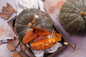 Image showing raw pumpkin