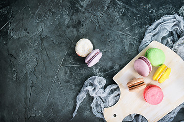 Image showing color macaroons