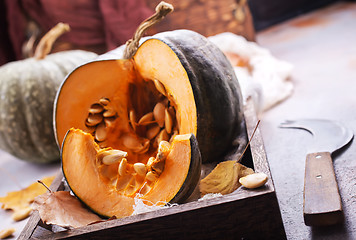 Image showing raw pumpkin