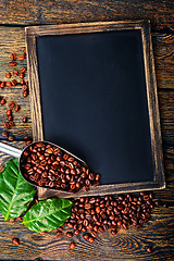 Image showing coffee background