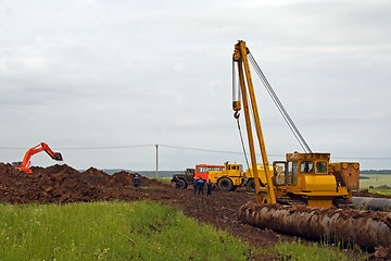 Image showing Construction of the pipeline