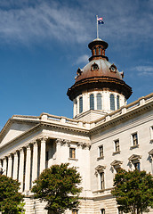 Image showing Ornate Architecture at the Souch Carolina State House in Columbi