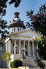 Image showing Landscaping on Grounds of The Souch Carolina State House in Colu