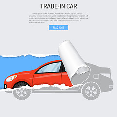 Image showing Rent Trade-In Buying Car Banner