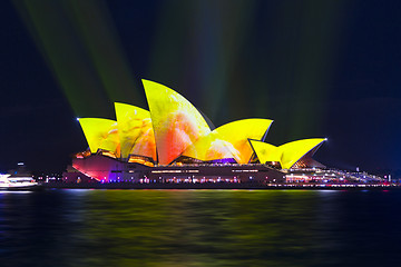 Image showing Sydney Opera House during Vivid Sydney 2018 festival