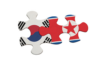 Image showing Relationship between North and South Korea