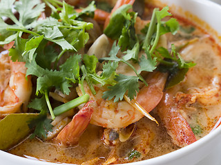 Image showing Thai food, tom yam gung