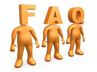 Image showing FAQ