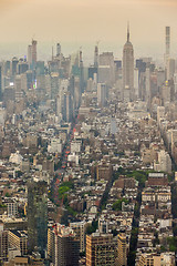 Image showing Manhattan New York with Empire State Building