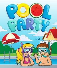 Image showing Pool party theme image 3