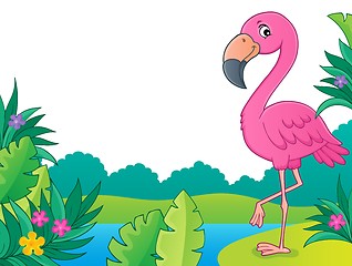 Image showing Flamingo topic image 3