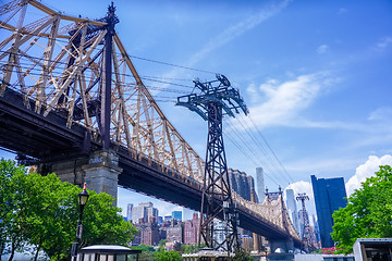 Image showing Queensboro Bridge New York