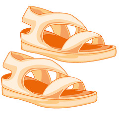 Image showing Year footwear sandals