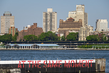 Image showing downtown New York City