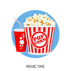 Image showing Cinema and Movie time