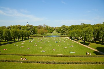 Image showing People in the park