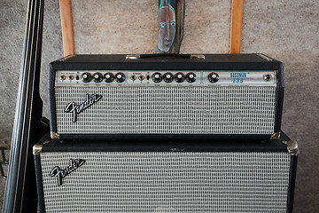 Image showing Fender Bass Amplifier