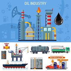 Image showing Oil Industry Banner