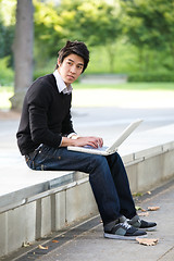 Image showing Asian student