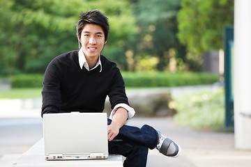 Image showing Asian student