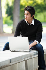 Image showing Asian student