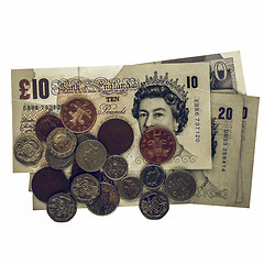 Image showing Vintage Pounds