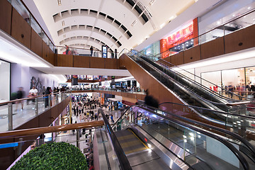 Image showing modern shopping center