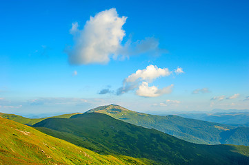 Image showing Majestic Carpathians mountains