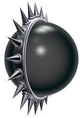 Image showing sphere with spikes