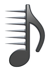 Image showing music note symbol