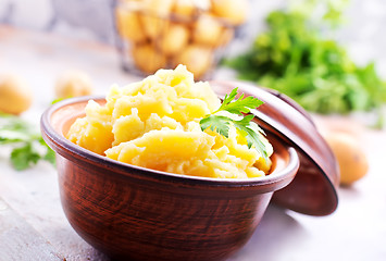 Image showing mashed potato