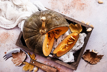 Image showing raw pumpkin