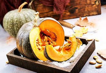 Image showing raw pumpkin