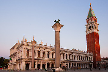 Image showing Piazza San Marco early in the morning