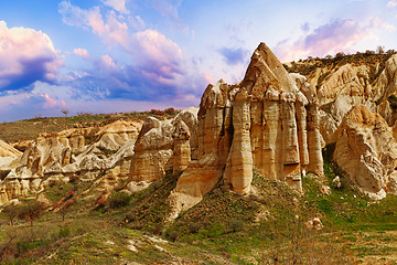 Image showing Love valley near Goreme, Turkey