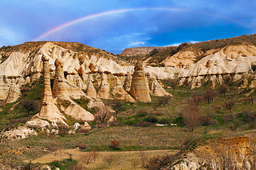 Image showing Love valley near Goreme, Turkey