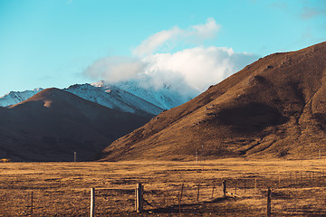 Image showing New Zealand Road landscape