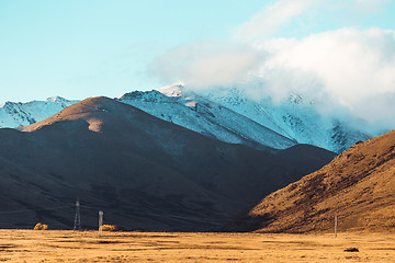 Image showing New Zealand Road landscape