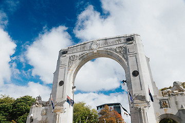 Image showing Bridge of Remembrance at day