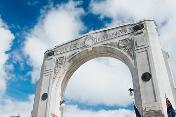 Image showing Bridge of Remembrance at day