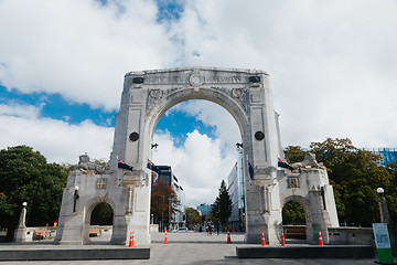 Image showing Bridge of Remembrance at day