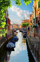 Image showing Venetian canal Italy