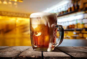 Image showing Beautiful beer pub