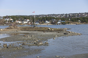 Image showing Norwegian coastline